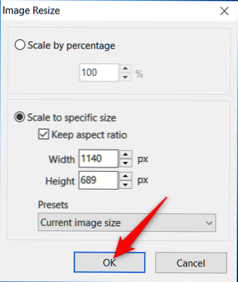 Can You Set A Minimum Image Dimension For Resizing Images?