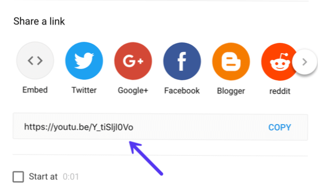Não é possível incorporar certos vídeos do YouTube ao tema