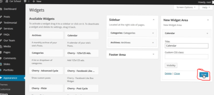 Chytání odesílání formulářů v administračním panelu WordPress