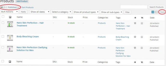 Custom filter from post meta