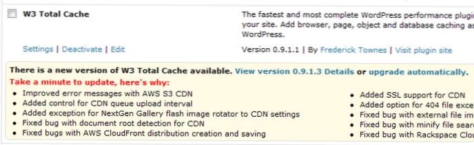 Custom Plugin Update