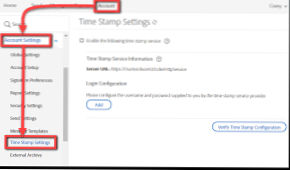 Customize Time Stamp