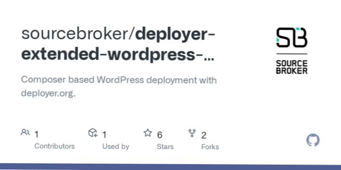 Distribuire WordPress con Composer