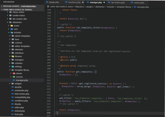 Hide Elementor Templates Menu from Admin [closed]