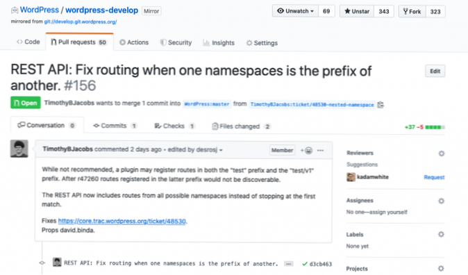 Come posso apportare modifiche a un progetto WP che ho estratto da GItHub??