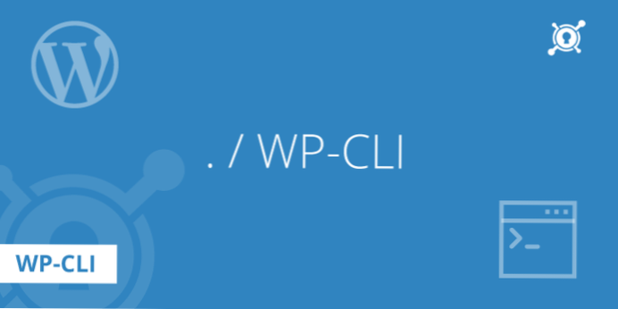 Come posso eseguire un comando WP-CLI come utente autenticato??