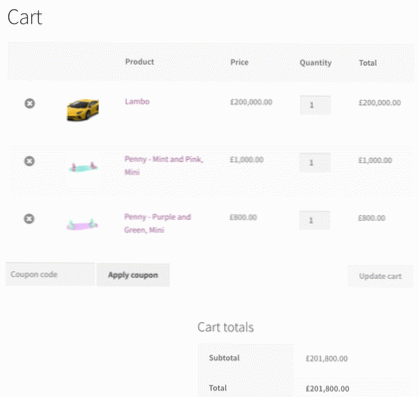 Wie wende ich einen benutzerdefinierten Rabatt auf die Gesamtpreise einzelner Produkte an, abhängig von ihren Kategorien auf den Warenkorb- und Checkout-Seiten von WooCommerce?? [geschlossen]