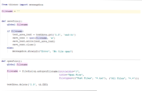Comment puis-je enregistrer ce code python dans un fichier texte.? [fermé]