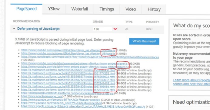 Cum se adaugă amânarea la javascriptul Wordpress Plugin? [duplicat]