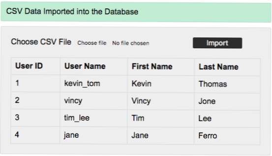 Comment ajouter des publications via un fichier CSV ou Excel dans un fichier PHP