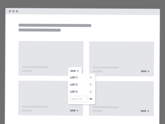 How to allow users to save list of posts in wordpress?