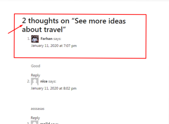 How to customize the title from comments form?