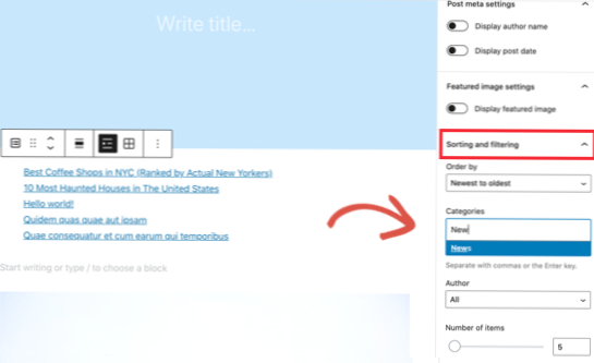 how to display specific Category if post have more one Category?