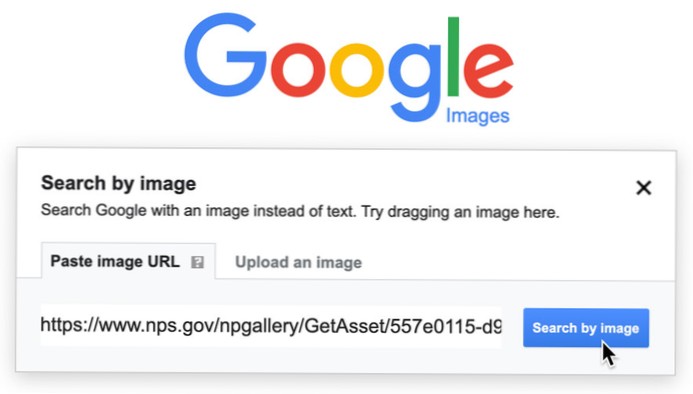 Cum să găsiți unde este utilizată o imagine de către adresa URL
