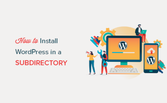 So installieren Sie WP in einer Subdomain, aber dienen im Unterverzeichnis?