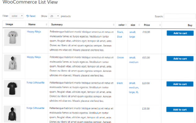 Jak umożliwić użytkownikom tworzenie list produktów woocommerce?