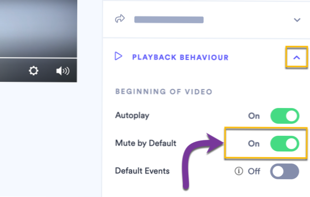 cum se face redarea automată video în widget