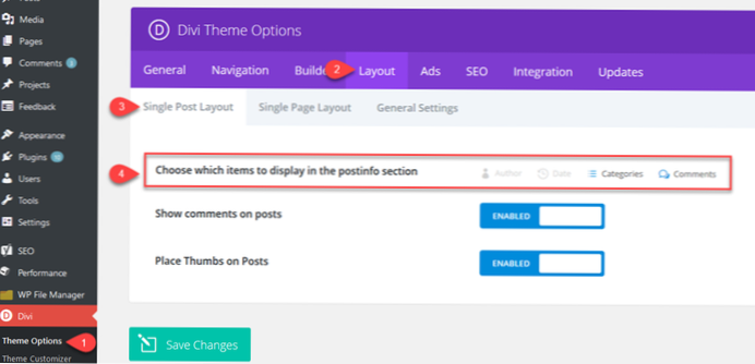 Cómo eliminar Autor y Categoría de una sola página de portafolio? [cerrado]