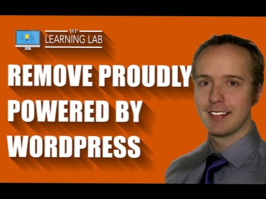 Come rimuovere embed_footer?