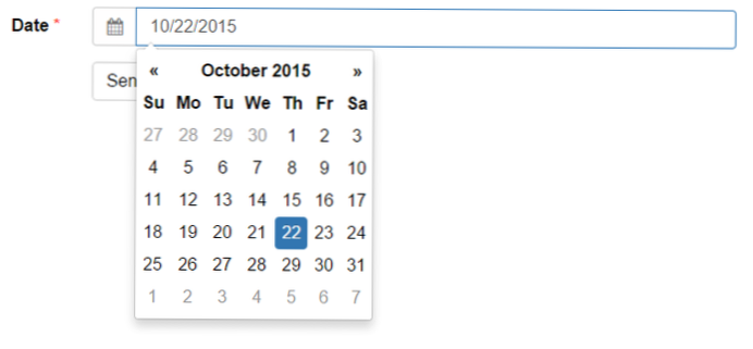 How to use datepicker.min.js?