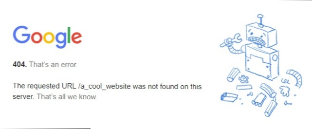 Jeg har en 404-fejl på alle mine sider! Hvad skal jeg gøre?