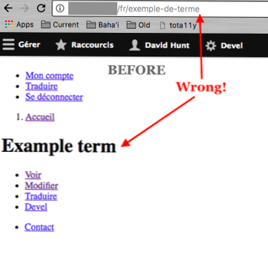 Eu recebo id de taxonomia