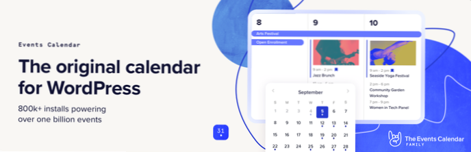 J'utilise le plugin de calendrier d'événements et je veux changer certains mots