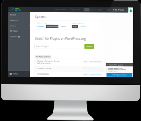 install / update plugins remotely