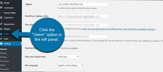 Trebuie să schimb adresa de e-mail a utilizatorului de administrator în timp ce schimb adresa generală de e-mail?
