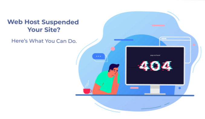 il mio sito wordpress è sospeso [chiuso]