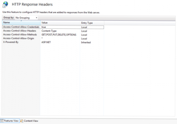 „Kein Access-Control-Allow-Origin-Header vorhanden“, obwohl er in der Eintragsdatei enthalten ist