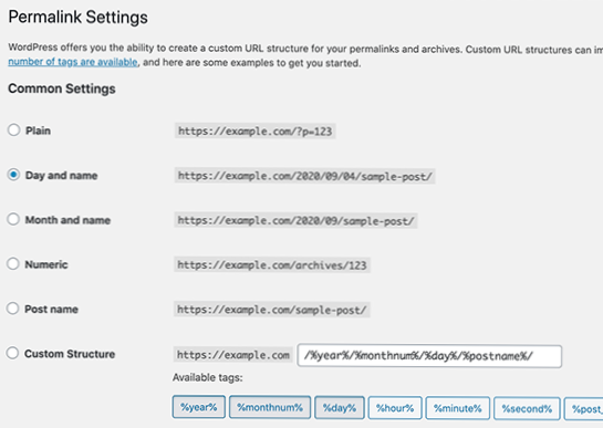 Rimuovi il mese e l'anno da una data WordPress?