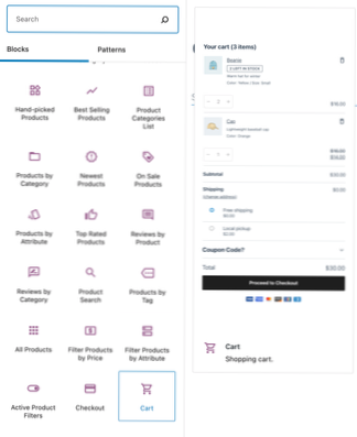 ställa in befintlig produkt blockerad i woocommerce