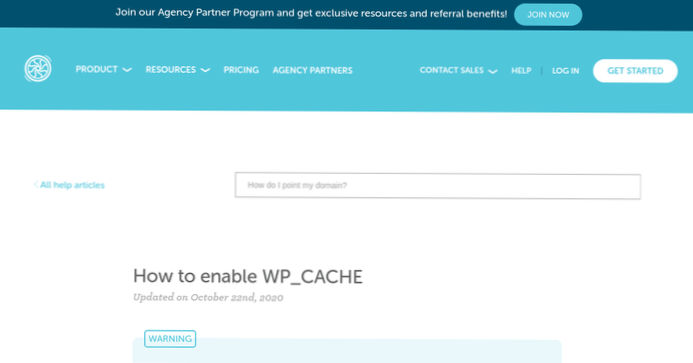 Bør jeg bruke wp_cache i pluginet for å gjøre det raskere?