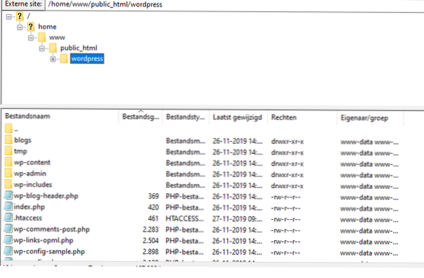 Webstedsadresse (URL) - forårsager fejl 404
