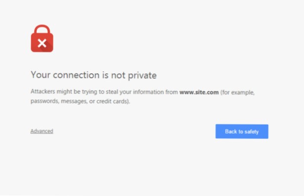 SSL doesn't work on certain pages - what is wrong?