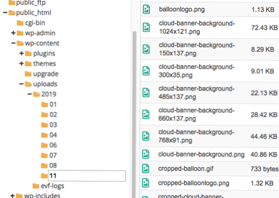 ainda preciso de ajuda - as imagens dentro de wp-content / uploads / não estão aparecendo na minha biblioteca de mídia e foram carregadas usando o protocolo FTP