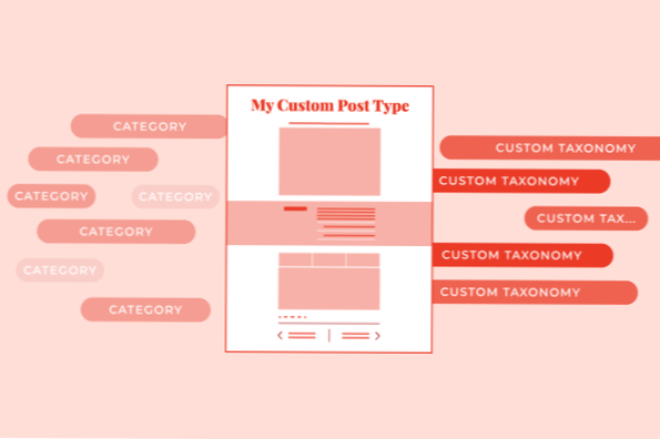 Use a CPT as a taxonomy