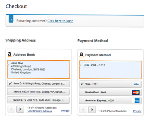 Bruker bare WooCommerce for betalinger?