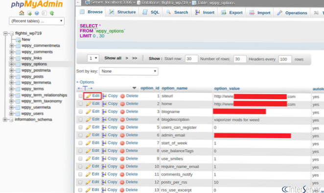 Wordpress Admin-side Fejl 404