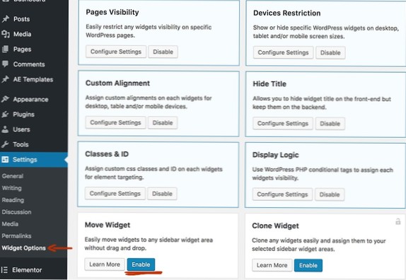 WordPress keeps moving my widgets to other widget areas