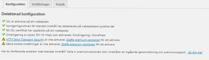Site-ul Wordpress este afișat ca Not Secure pe Chrome când certificatul SSL este valid