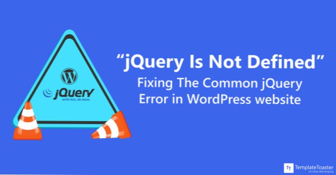 wp_enqueue_script | Helfen Sie mir herauszufinden, was die Ursache dafür ist, dass jQuery nicht definiert ist