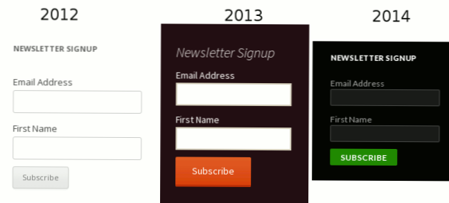 Ajout d'un abonnement Mailchimp dans un thème personnalisé