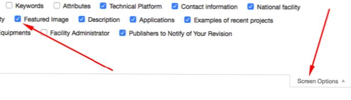 Après avoir configuré un nouveau rôle, CPT et capacités, le nouveau rôle ne peut pas voir l'image en vedette