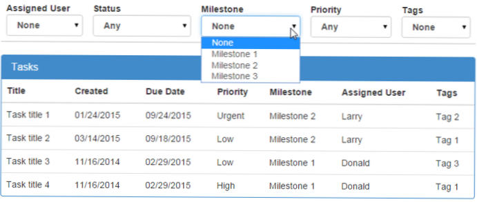 Apply filters with multiple filters