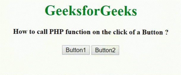 Chiamare un metodo da functions.php con un clic di un pulsante