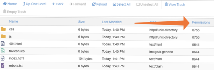CentOS 7 cPanel - Setting Correct Permissions