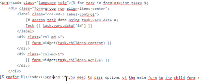 Vis enkel HTML-kode i innlegget