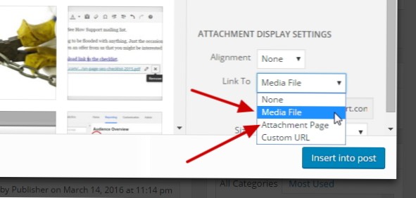 Mărește Imagini WordPress recomandate